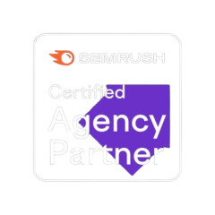 Leoaura E-commerce Marketing Agency with SEMrush Partner Award